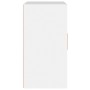 Armario de pared madera contrachapada blanco 37x37x37 cm