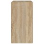Armario de pared madera contrachapada roble Sonoma 60x31x60 cm