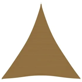 Taupe gray HDPE sail awning 160 g/m² 3x4x4 m by vidaXL, Umbrellas - Ref: Foro24-311420, Price: 21,10 €, Discount: %