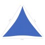 Sail awning HDPE blue 160 g/m² 4x4x4 m by vidaXL, Umbrellas - Ref: Foro24-311533, Price: 26,15 €, Discount: %