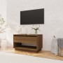 Mueble de TV de madera de ingeniería marrón roble 70x41x44 cm en Muebles TV | Comprar online en Foro24