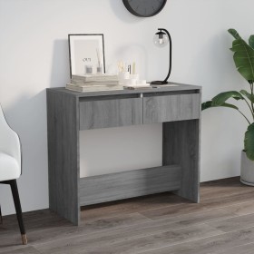 Mesa consola madera de ingeniería gris Sonoma 89x41x76,5 cm Mesa consola madera de ingeniería gris Sonoma 89x41x76,5 cm