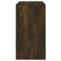 Aparador madera contrachapada color roble ahumado 70x41x75 cm
