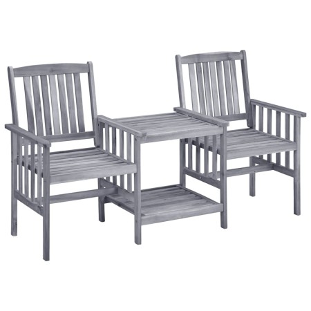 Gartenstühle mit Tisch aus massivem Akazienholz 159x61x92 cm von vidaXL, Gartensets - Ref: Foro24-311884, Preis: 135,64 €, Ra...