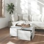 Mesa de centro madera de ingeniería gris Sonoma 90x50x41,5 cm