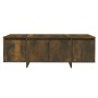 Mueble de TV madera contrachapada roble ahumado 120x30x40,5 cm en Muebles TV | Comprar online en Foro24