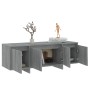 Mueble de TV madera contrachapada gris Sonoma 120x30x40,5 cm en Muebles TV | Comprar online en Foro24