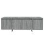 Mueble de TV madera contrachapada gris Sonoma 120x30x40,5 cm en Muebles TV | Comprar online en Foro24