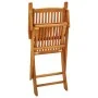 Folding garden chairs 4 pcs solid eucalyptus wood by vidaXL, Garden chairs - Ref: Foro24-312450, Price: 171,11 €, Discount: %