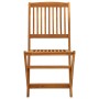 Sillas de jardín plegables 4 pzas madera maciza de eucalipto de vidaXL, Sillas de jardín - Ref: Foro24-312452, Precio: 168,98 €