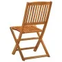 Klappbare Gartenstühle 4 Stück aus massivem Eukalyptusholz von vidaXL, Gartenstühle - Ref: Foro24-312452, Preis: 157,55 €, Ra...