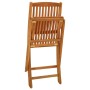 Sillas de jardín plegables 4 pzas madera maciza de eucalipto de vidaXL, Sillas de jardín - Ref: Foro24-312452, Precio: 168,98 €