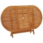 Klappbarer Gartentisch 160x85x75 cm aus massivem Eukalyptusholz von vidaXL, Gartentische - Ref: Foro24-312454, Preis: 144,74 ...