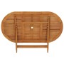 Klappbarer Gartentisch 160x85x75 cm aus massivem Eukalyptusholz von vidaXL, Gartentische - Ref: Foro24-312454, Preis: 144,74 ...