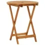 Folding solid eucalyptus wood garden table Ø60x75 cm by vidaXL, Garden tables - Ref: Foro24-312455, Price: 59,73 €, Discount: %