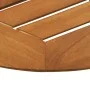 Folding solid eucalyptus wood garden table Ø60x75 cm by vidaXL, Garden tables - Ref: Foro24-312455, Price: 59,73 €, Discount: %