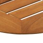 Folding solid eucalyptus wood garden table Ø60x75 cm by vidaXL, Garden tables - Ref: Foro24-312455, Price: 59,74 €, Discount: %