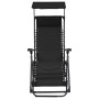 Folding chairs 2 units black textilene by vidaXL, Loungers - Ref: Foro24-312471, Price: 206,18 €, Discount: %