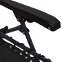 Klappstühle 2 Einheiten aus schwarzem Textilene von vidaXL, Liegen - Ref: Foro24-312471, Preis: 223,12 €, Rabatt: %