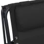 Folding chairs 2 units black textilene by vidaXL, Loungers - Ref: Foro24-312471, Price: 207,07 €, Discount: %