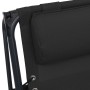 Klappstühle 2 Einheiten aus schwarzem Textilene von vidaXL, Liegen - Ref: Foro24-312471, Preis: 223,12 €, Rabatt: %