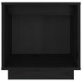 Mesitas de noche 2 uds madera maciza de pino negro 40x30x40 cm
