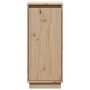 Aparador de madera maciza de pino 31,5x34x75 cm