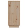 Aparador de madera maciza de pino 31,5x34x75 cm
