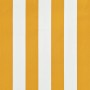 Toldo retráctil 150x150 cm amarillo y blanco