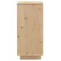 Aparador de madera maciza de pino 32x34x75 cm