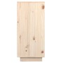 Aparador de madera maciza de pino 60x34x75 cm