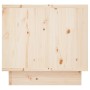 Mesita de noche madera maciza de pino 35x34x32 cm