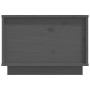Mesa de centro de madera maciza de pino gris 40x50x35 cm