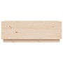 Mesa de centro de madera maciza de pino 100x50x35 cm