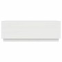Mesa de centro de madera maciza de pino blanco 100x50x35 cm