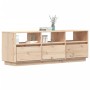 Mueble de TV de madera maciza de pino 140x37x50 cm en Muebles TV | Comprar online en Foro24