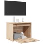 Armario de pared de madera maciza de pino 45x30x35 cm