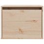 Armario de pared de madera maciza de pino 45x30x35 cm