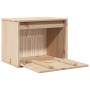 Armario de pared de madera maciza de pino 45x30x35 cm