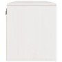 Armarios de pared 2 uds madera maciza pino blanco 45x30x35 cm