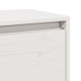 Armarios de pared 2 uds madera maciza pino blanco 45x30x35 cm