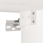 Armario de pared de madera maciza de pino blanco 100x30x35 cm
