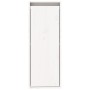 Armario de pared de madera maciza de pino blanco 30x30x80 cm