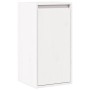 Armario de pared de madera maciza de pino blanco 30x30x100 cm en Estantes y estanterías | Comprar online en Foro24