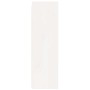 Armario de pared de madera maciza de pino blanco 30x30x100 cm