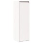 Armario de pared 2 uds madera maciza pino blanco 30x30x100 cm