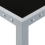 Mesa de jardín de acero y vidrio gris 130x130x72 cm de vidaXL, Mesas de jardín - Ref: Foro24-313086, Precio: 174,80 €, Descue...