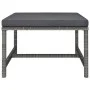 Set de sofás de jardín 3 piezas y cojines ratán sintético gris by vidaXL, Modular outdoor sofas - Ref: Foro24-313500, Price: ...
