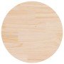 Superficie de mesa madera maciza de pino Ø70x2,5 cm