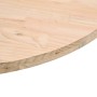 Superficie de mesa madera maciza de pino Ø80x2,5 cm